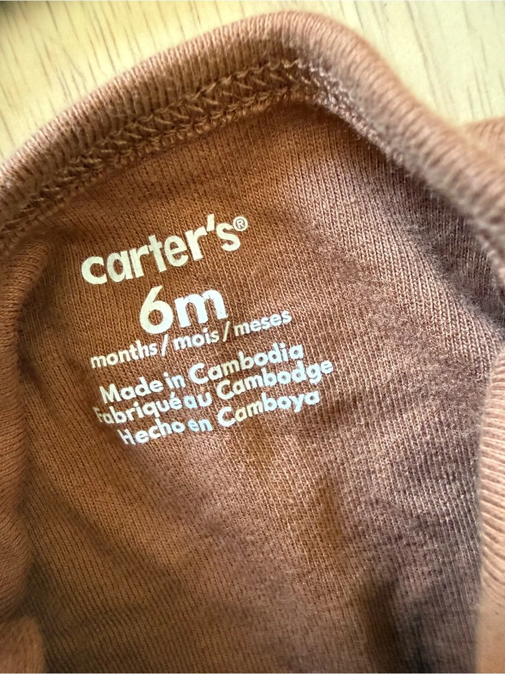 Carter's Baby 7-Pack Short-Sleeve Bodysuits. Size 6 months